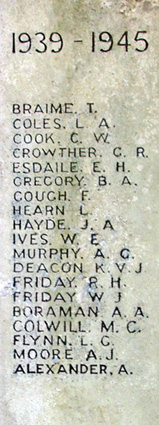 Ash War Memorial
