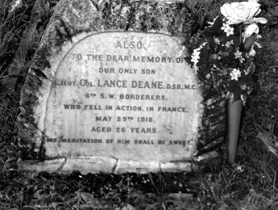 Deane gravestone