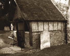 The porch at St Peter's Church